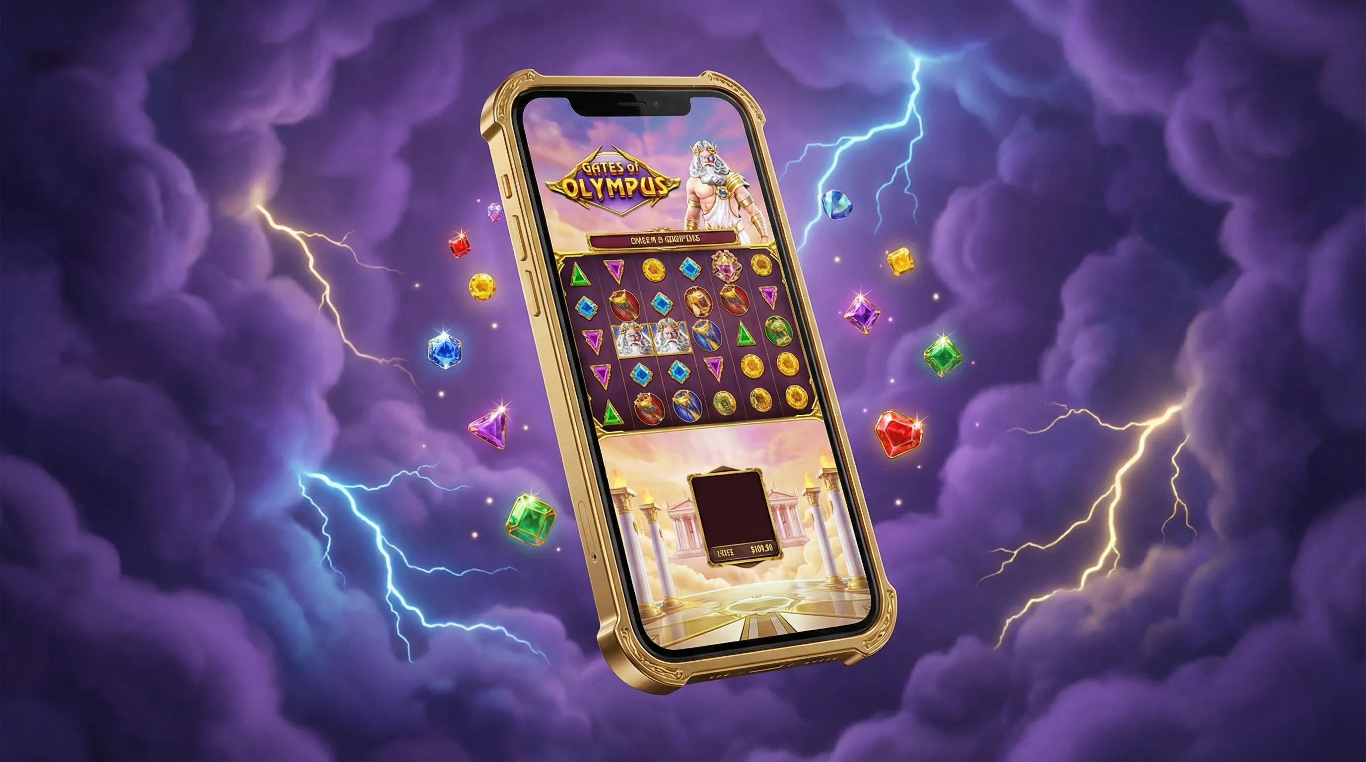 Aplicativo móvel leaobet em smartphone